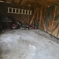 Clean empty garage after full cleanout Detroit Metro
